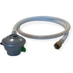 Kit tuyau flexible de gaz 1. 5 m � embouts m�caniques + d�tendeur quick - on �20mm butane 28mbar 1. 3kg ...