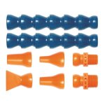 Loc - line kit de tuyaux articul�s pour liquide de refroidissement taille 1 / 2? 8pcs - l50815