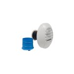 Atlantic ? bouche d'extraction vmc hygro 80 mm ? d�bit 5 � 40 m� / h ? 542574 ? installation facile pour ...