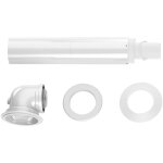 Kit ventouse horizontale �60 / 100 - condensation avec prise de mesure - elm leblanc