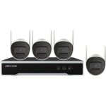 Hikvision ? kit de vid�osurveillance 4 cam�ras d�me wifi 4 mp ? nvr 4 voies avec disque dur 1 to ? port�e ...