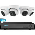 Reolink kit de vid�osurveillance 4k 8mp d�tection de personne et v�hicule, 8ch poe nvr 2to hdd syst�me ...