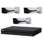 Kit de vidosurveillance dahua dvr hcvr8208as3 et 3 camras box ir dh - hac - hfw3231ezt