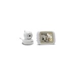 Kit de vidosurveillance sans fil moniteur + camra porte 200 son bidirectionnel 2 heures autonomie ...