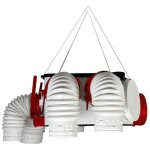 Unelvent - kit vmc radio ecowatt - pour logement - jusqu' 6 sanitaires 607411