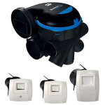 Kit vmc simple flux easyhome hygror�glable premium hp + 3 grilles bahia - aldes