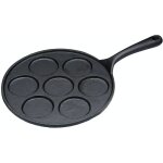 Kitchen craft blinis - 7 poêle à crêpes (23, 5 cm de diamètre, fonte, noir) Kitchen craft blinis - 7 poêle à crêpes (23, 5 cm de diamètre, fonte, noir)