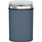 Kitchen move - poubelle de cuisine automatique majestic gris acier inoxydable 58 l