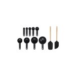 Kitchenaid kitchenaid jeu d'ustensiles de pétrissage de 11 pièces - noir onyx Kitchenaid kitchenaid jeu d'ustensiles de pétrissage de 11 pièces - noir onyx