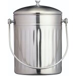 Kitchen craft - bac à compost en acier inoxydable (5 l) Kitchen craft - bac à compost en acier inoxydable (5 l)