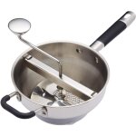 Kitchencraft masterclass presse - purée électrique rotatif à usage intensif, métal, 43, 5 x 21 x 19, ... Kitchencraft masterclass presse - purée électrique rotatif à usage intensif, métal, 43, 5 x 21 x 19, ...