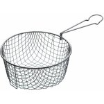 Kitchencraft panier de friteuse en mtal, 18, 5 x 9, 5 x 34, 5 cm - argent