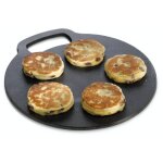 Kitchencraft plateau en pierre � p�tisserie, antiadh�sif, pour four ou plaque, pour pizza, pain, cr�pes ...