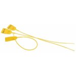 Kke - scell� de s�curit� � tige crant�e rouge - sachet de 100 scelles