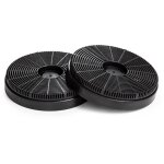 Klarstein - filtre � charbon actif pour hottes aspirantes 2 x filtre en mode recirculation