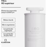 Klarstein - filtre � eau ro de remplacement syst�me de filtration pour osmoseur eau potable compatible ...