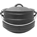 Klarstein - marmite  braiser pour b?uf taille m fonte ronde couvercle 6 litres
