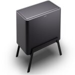 Klarstein poubelle cuisine, poubelle cuisine tri au design pour la cuisine, salle de bain, chambre, bac ...