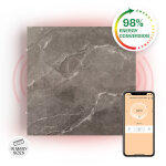 Klarstein - radiateurs chauffage radiant electrique ip24, chauffage salle de bain infrarouge intelligent ...