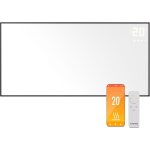 Klarstein - radiateurs chauffage radiant electrique ip24, chauffage salle de bain infrarouge intelligent ...