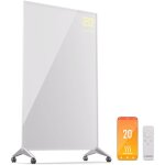 Klarstein radiateurs chauffage radiant electrique ip24 chauffage salle de bain infrarouge intelligent ...