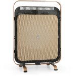 Klarstein - radiateur infrarouge, chauffage infrarouge 1300w, chauffage portable en aluminium, chauffage ...