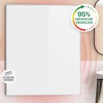 Klarstein - radiateur infrarouge mural, chauffage infrarouge 1200w, panneau chauffant infrarouge puissant, ...