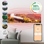 Klarstein - radiateur infrarouge mural intelligent, chauffage infrarouge 350w, panneau chauffant infrarouge, ... Klarstein - radiateur infrarouge mural intelligent, chauffage infrarouge 350w, panneau chauffant infrarouge, ...