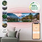 Klarstein - radiateur infrarouge mural intelligent, chauffage infrarouge 350w, panneau chauffant infrarouge, ... Klarstein - radiateur infrarouge mural intelligent, chauffage infrarouge 350w, panneau chauffant infrarouge, ...