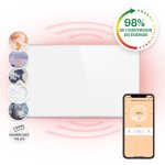 Klarstein - radiateur infrarouge mural intelligent, chauffage infrarouge 600w, panneau chauffant infrarouge, ... Klarstein - radiateur infrarouge mural intelligent, chauffage infrarouge 600w, panneau chauffant infrarouge, ...