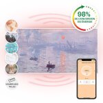 Klarstein - radiateur infrarouge mural intelligent, chauffage infrarouge 700w, panneau chauffant infrarouge, ... Klarstein - radiateur infrarouge mural intelligent, chauffage infrarouge 700w, panneau chauffant infrarouge, ...