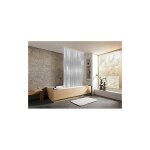Kleine wolke - rideau de douche design pour cassette vide, blanc, 1280x2400 mm emaga 100% vinyle Kleine wolke - rideau de douche design pour cassette vide, blanc, 1280x2400 mm emaga 100% vinyle