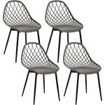 Lot de 4 chaises salle à manger, chaise scandinave, chaise en coque, chaise plastique, chaise de cuisine, ... Lot de 4 chaises salle à manger, chaise scandinave, chaise en coque, chaise plastique, chaise de cuisine, ...
