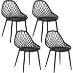 Lot de 4 chaises salle à manger, chaise scandinave, chaise en coque, chaise plastique, chaise de cuisine, ... Lot de 4 chaises salle à manger, chaise scandinave, chaise en coque, chaise plastique, chaise de cuisine, ...