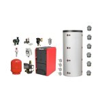 Klimosz - pack chaudire bois 34 kw avec ballon tampon, unit de charge, vase expansion . . . wally s ...