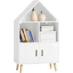 Sobuy - kmb58 - w bibliothque enfant tagre de rangement pour livres et jouets tagre  livres armoire ...