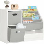 Sobuy - kmb76 - w bibliothèque pour enfants, organisateur jouets et livres, Étagère de rangement pour ... Sobuy - kmb76 - w bibliothèque pour enfants, organisateur jouets et livres, Étagère de rangement pour ...