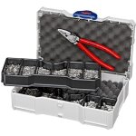 Knipex 97 90 05 assortiment de sertissages pour embouts de cble 10 outils 265 mm