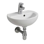 Kolo - rekord - lavabo, 40x33 cm, 1 point d'amor�age, blanc k92140000