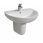 Kolo - rekord - lavabo, 60x46 cm, 1 trou pour robinetterie, blanc k91160000