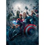 Komar avengers age of ultron movie poster 184 x 254 cm, papier peint panoramique 4 - 4125, photomurale ...