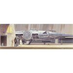 Komar - papier peint panoramique star wars faucon millenium gris - disney Komar - papier peint panoramique star wars faucon millenium gris - disney
