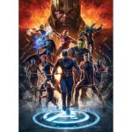 Komar - poster géant intissé avengers vs thanos - 200 x 280 cm Komar - poster géant intissé avengers vs thanos - 200 x 280 cm