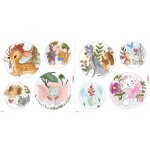 Sticker fen�tre for�t enchant�e disney - 30x30 cm