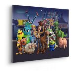 Tableau intiss la team toy story
