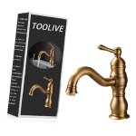 Mitigeur de lavabo robinet lavabo rtro, pivotant  360 robinet salle de bain, mitigeur lavabo en laiton, ...