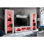 Komodee ensemble de meubles tivoli grande, blanc / blanc, largeur 250cm x hauteur 159cm x profondeur ... Komodee ensemble de meubles tivoli grande, blanc / blanc, largeur 250cm x hauteur 159cm x profondeur ...