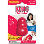 Kong - classic xs, rouge - jouet � m�cher en caoutchouc naturel pour chien