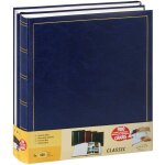 Kontarboor - lot de 2 albums photo traditionnels jumbo 100 pages pour 500 photos 10x15 cm bleu soit 1000 ... Kontarboor - lot de 2 albums photo traditionnels jumbo 100 pages pour 500 photos 10x15 cm bleu soit 1000 ...