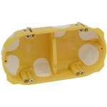 Boite encastrement 2 postes, prof. 40mm, �tanche � l'air